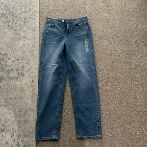 American eagle high rise baggy straight size 27/4